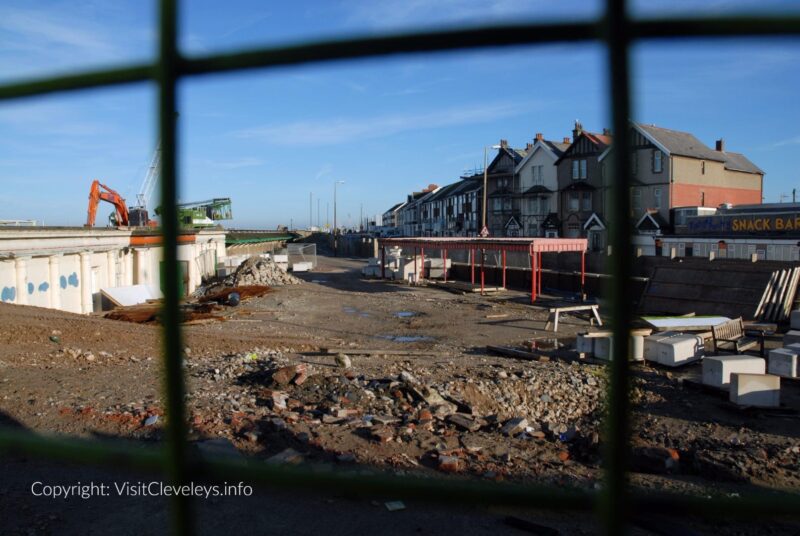 Sea Wall Build - 2007 • look back with Visit Cleveleys