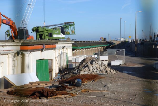 Sea Wall Build - 2007 • look back with Visit Cleveleys
