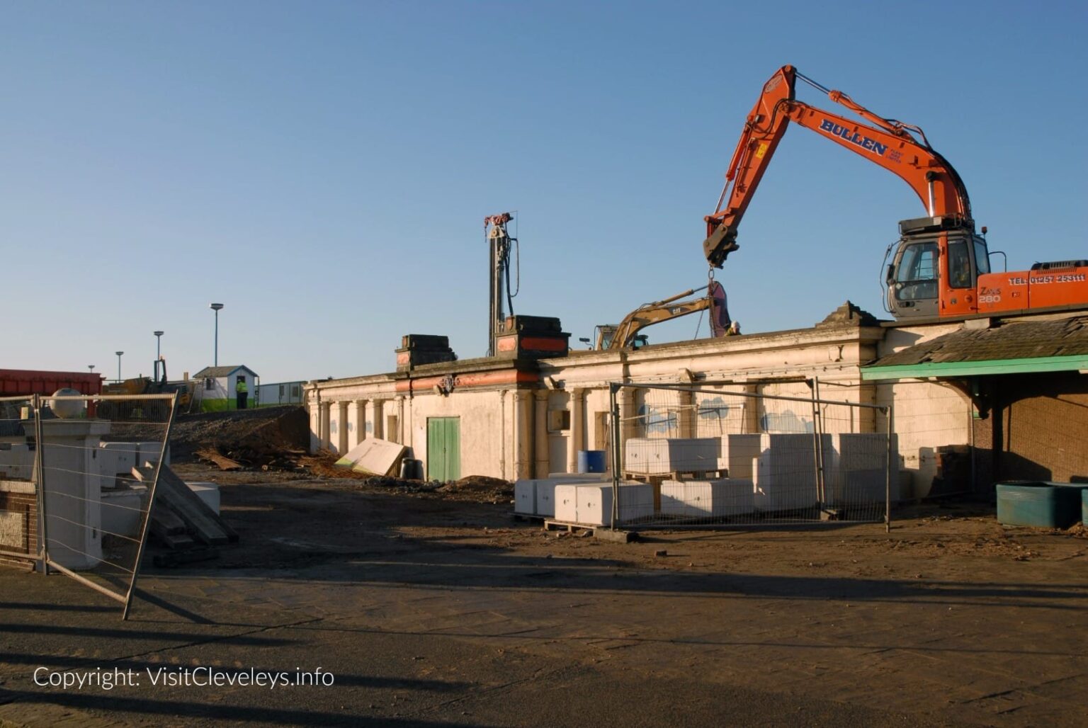 Sea Wall Build - 2007 • look back with Visit Cleveleys