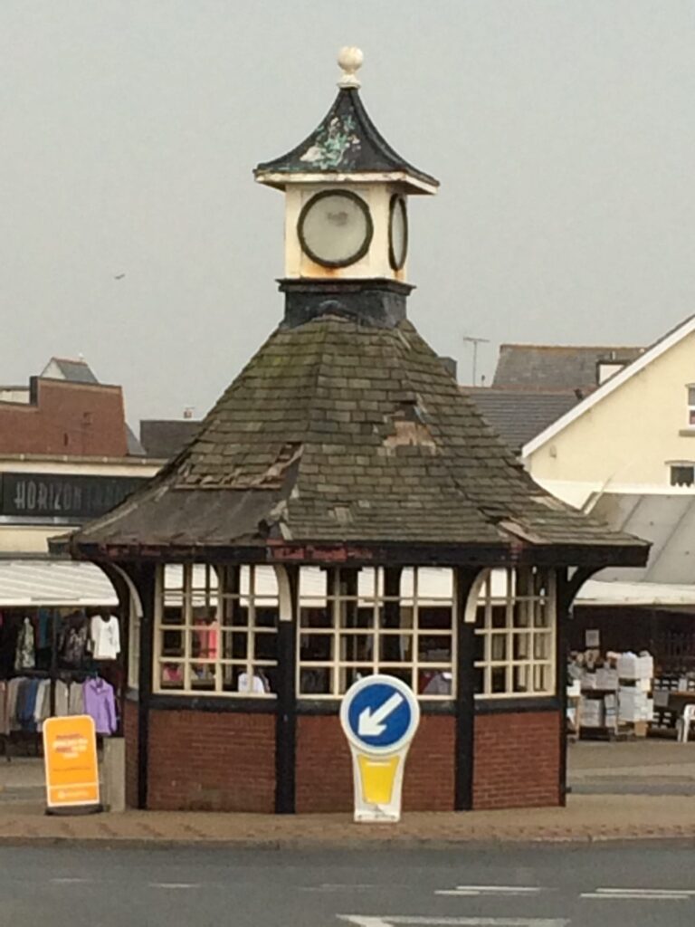 History of the Clock Shelter - before the 2014 restoration campaign