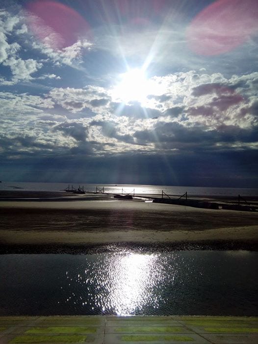 Cleveleys sunset by Ian Johnson
