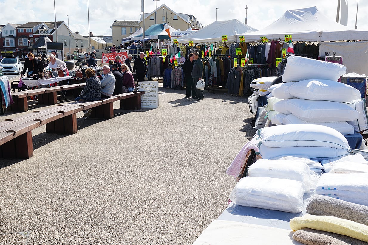 Cleveleys weekly market