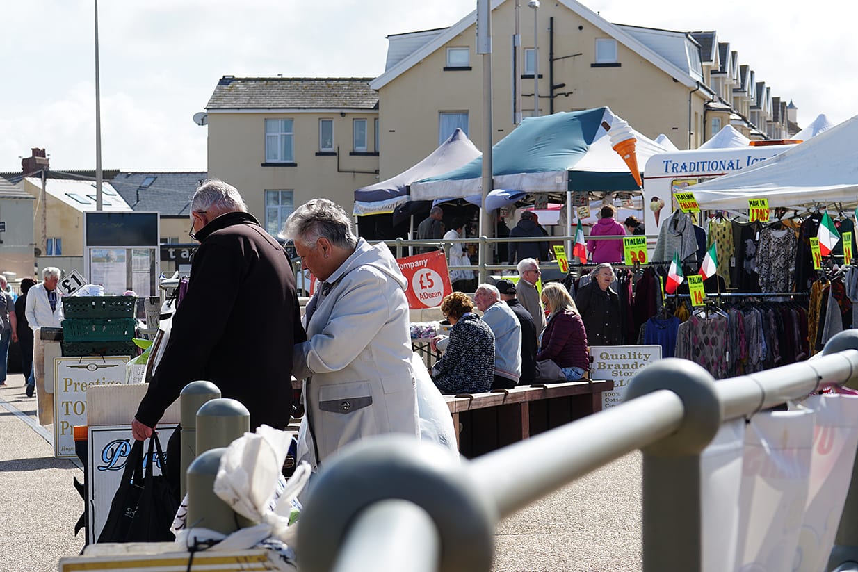 Cleveleys weekly market