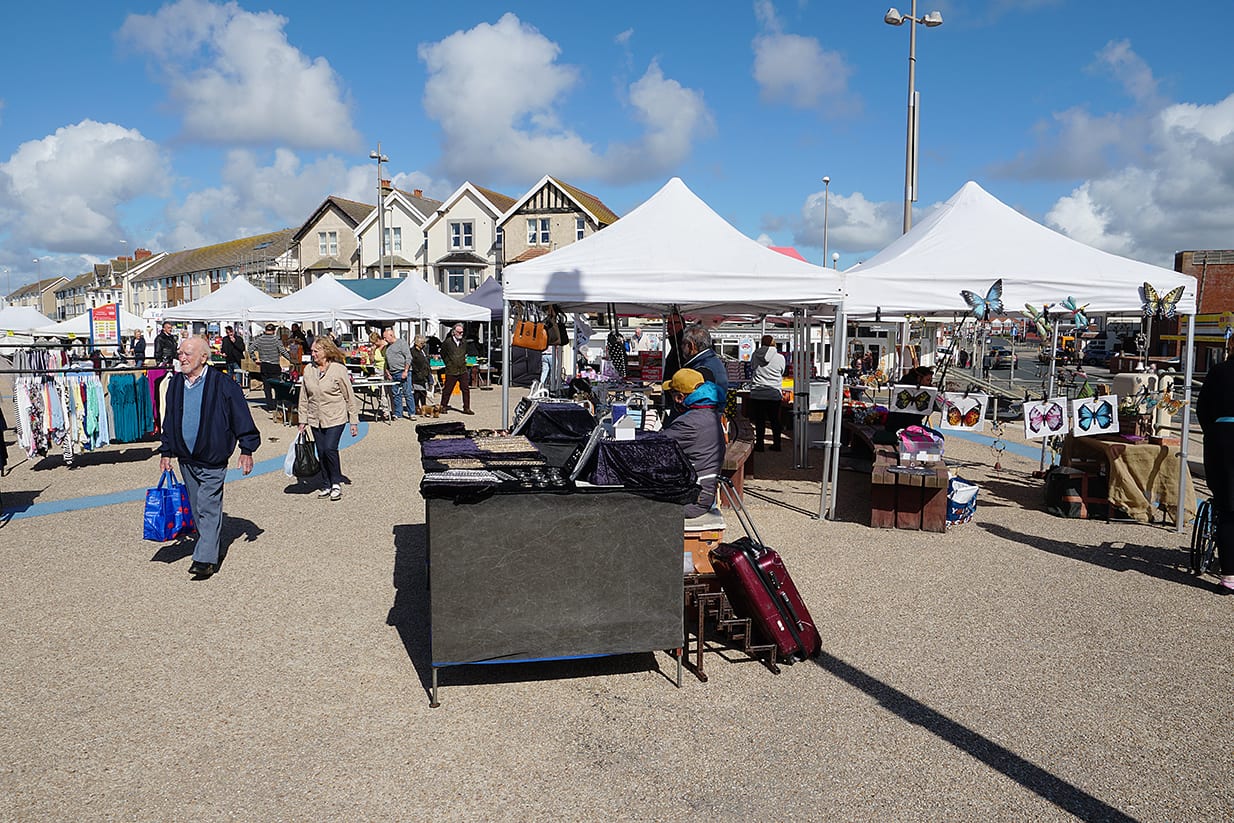 Cleveleys weekly market