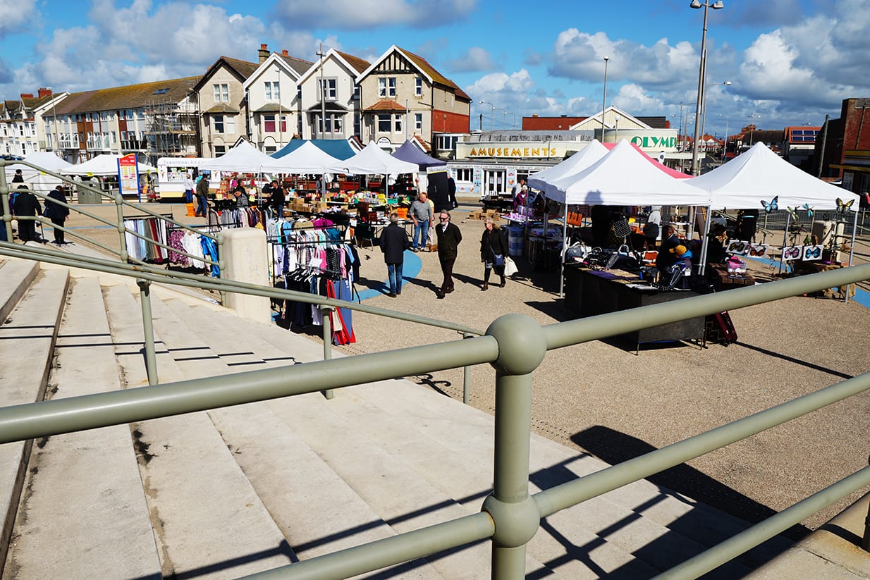 Cleveleys weekly market