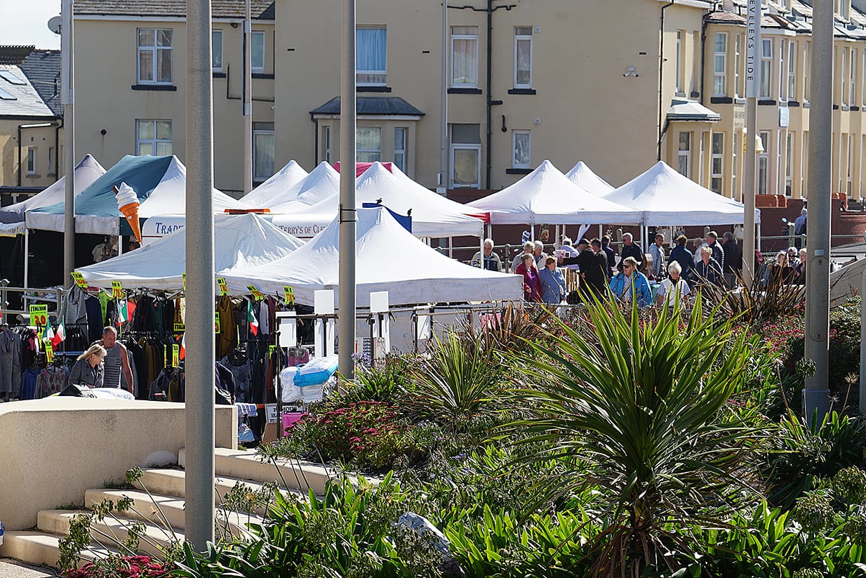 Cleveleys weekly market
