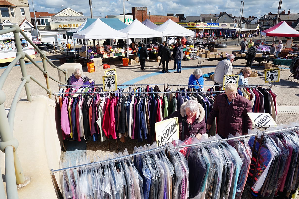 Cleveleys weekly market