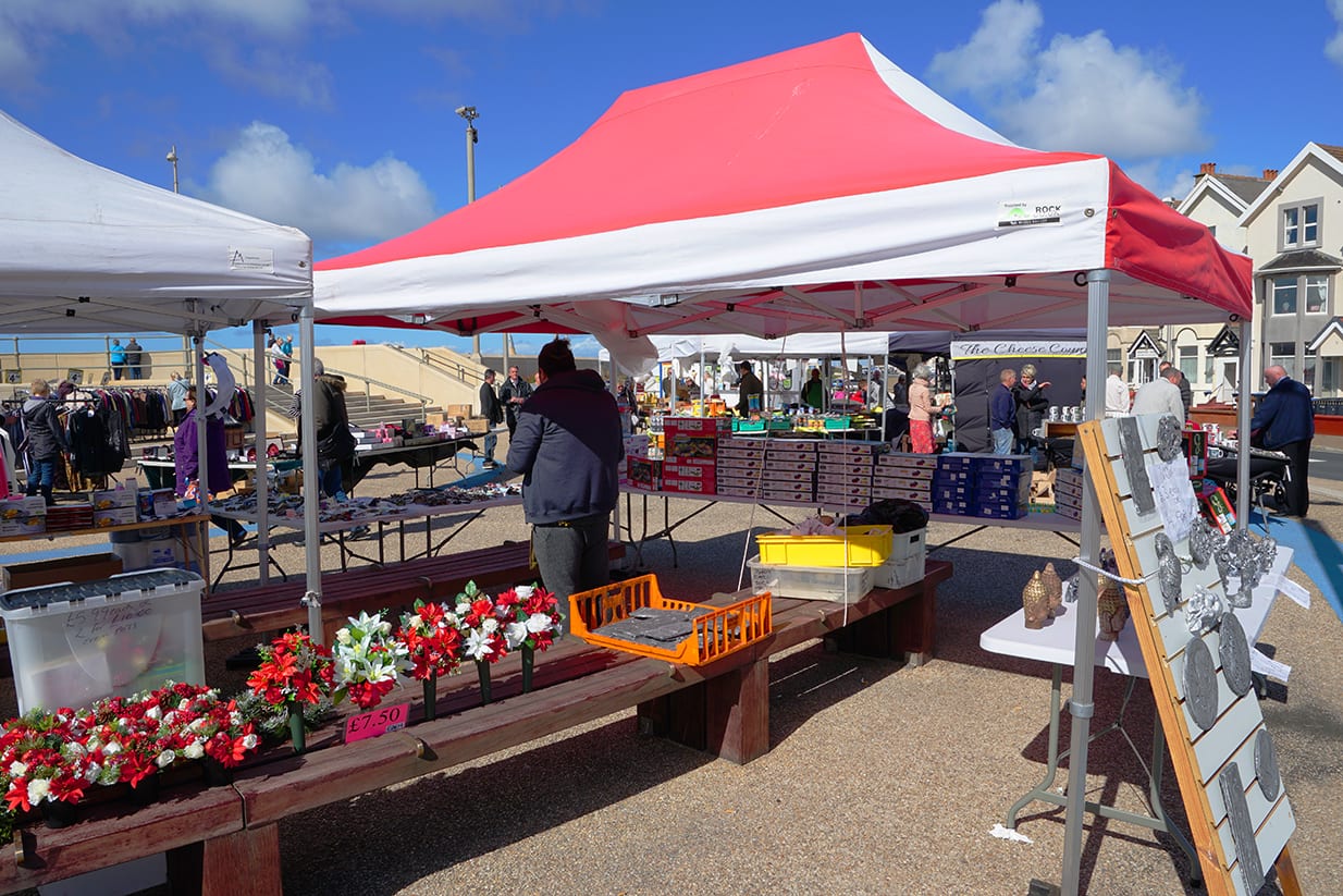 Cleveleys weekly market