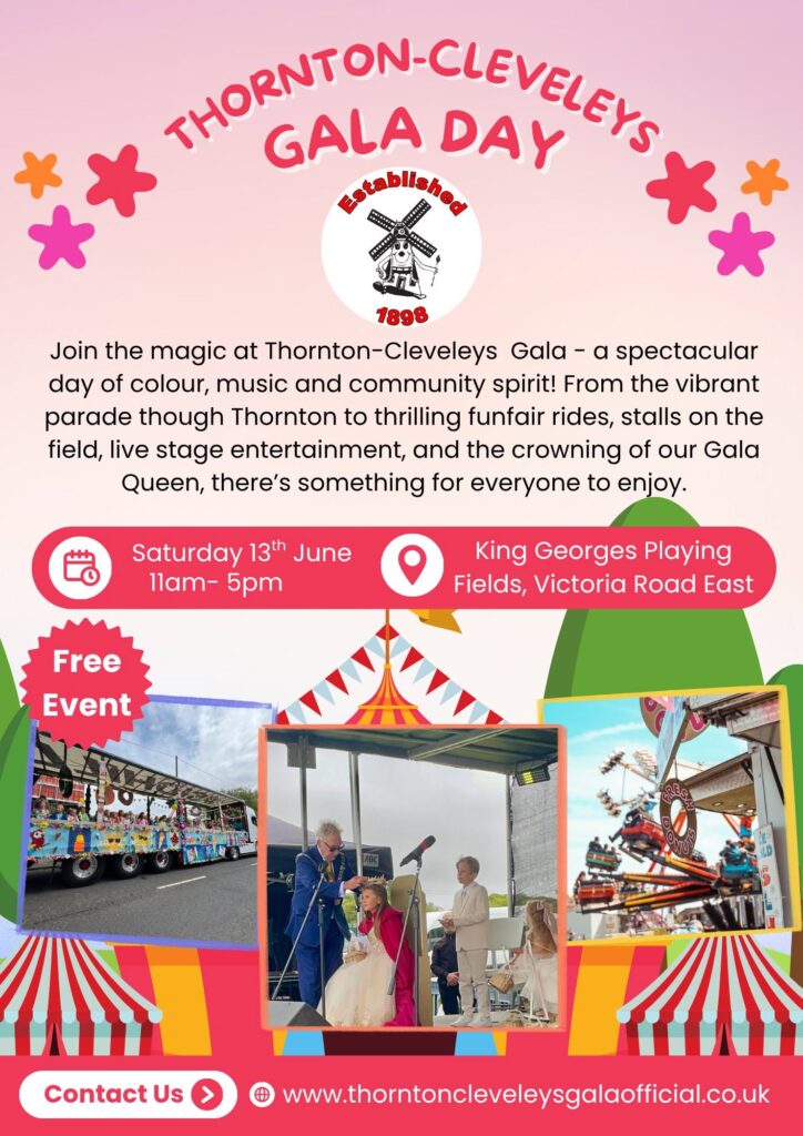 Thornton Cleveleys Gala 2026