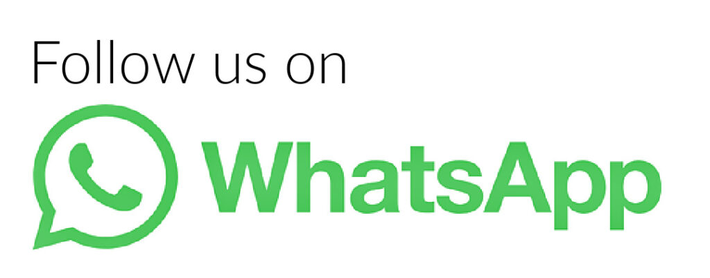 Follow us on WhatsApp