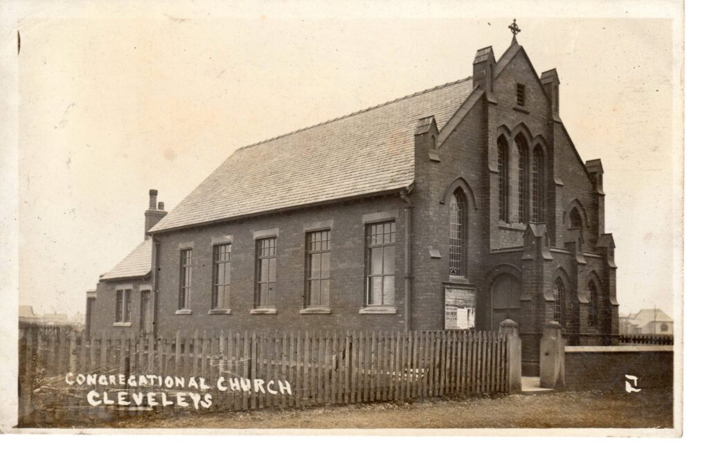 Cleveleys Congregational Church. Photo: Dave Hutchinson Collection